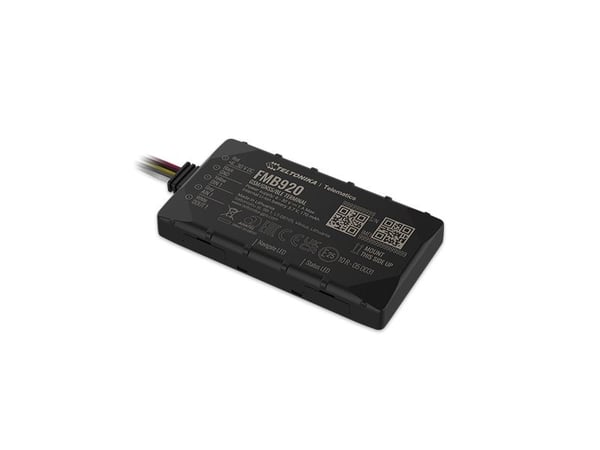 Teltonika FMB920 GPS-tracker GNSS/GSM/Bluetooth 0,128 GB, svart