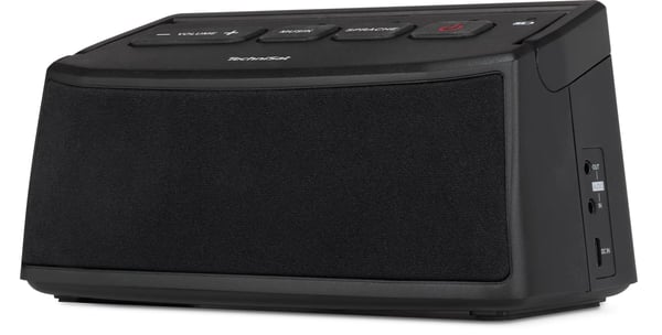 TechniSat ISIBOX 1, 4 W, Langallinen & langaton, Kannettava stereokaiutin, Musta, TV, Sisäänrakennettu akku
