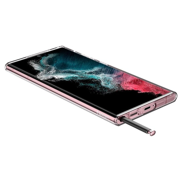 Spigen Liquid Crystal, Suojus, Samsung, Galaxy S22 Ultra 5G, 17,3 cm (6.8"), Läpinäkyvä