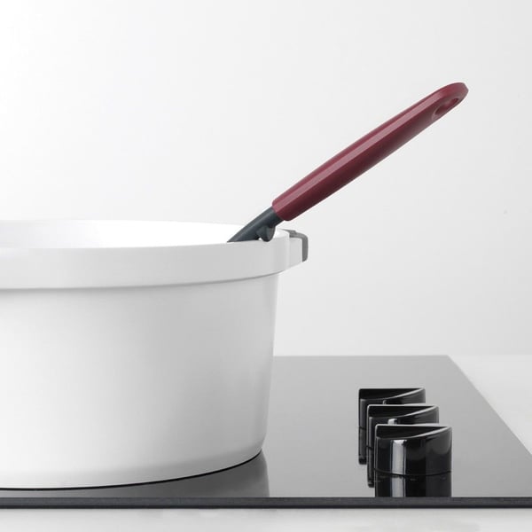 Brabantia Tasty+, Ruoanlaiton paistinlasta, Musta, Punainen, Nailon, 220 °C, 75 mm, 36 mm