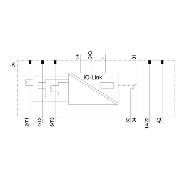 Siemens 3RR2441-1AA40 Strømovervåkingsrelé
