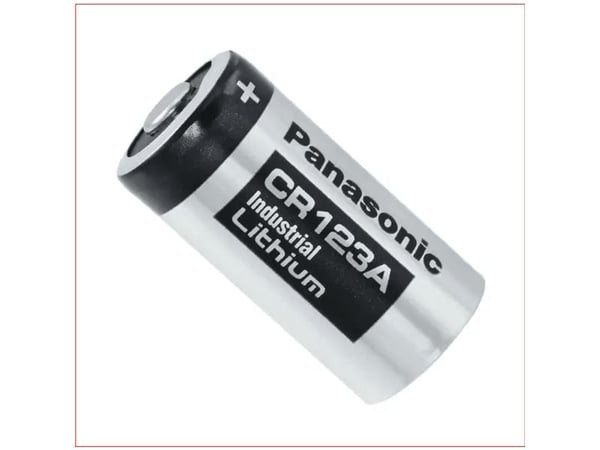 Panasonic CR-123A fotobatteri CR-123A litium 1550 mAh 3 V 1 st. (CR-123PE/BN)