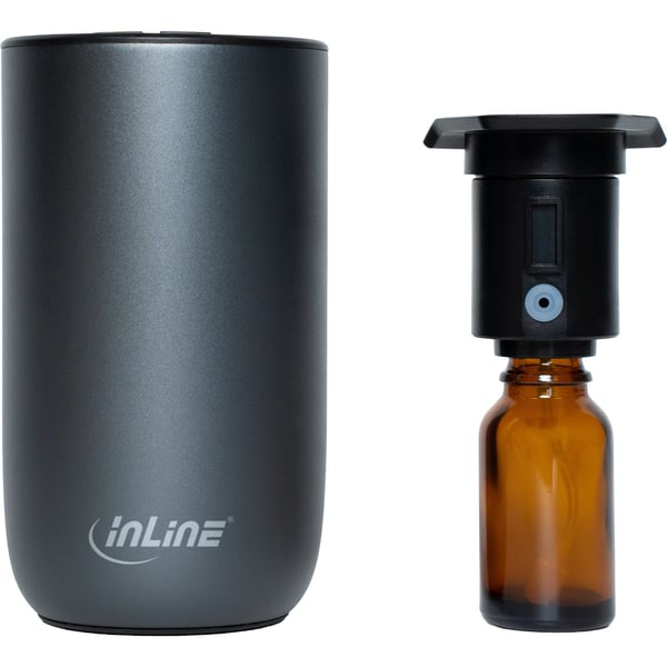 InLine Aroma Diffuusori Home &amp; Car - vedetön - ympäristön valo - ladattava akku (40141)