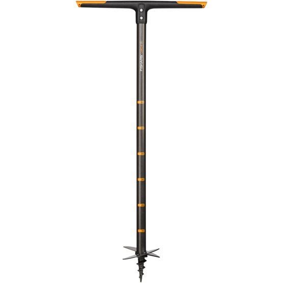 Fiskars 1000638, 20 cm, taottu teräs, muovi, 10 cm, musta, oranssi, 1100 mm