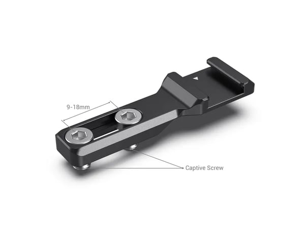 SmallRig 2879, Cold shoe -kenkä, Musta, Alumiini, 1/4-20", Kiina, 110 mm