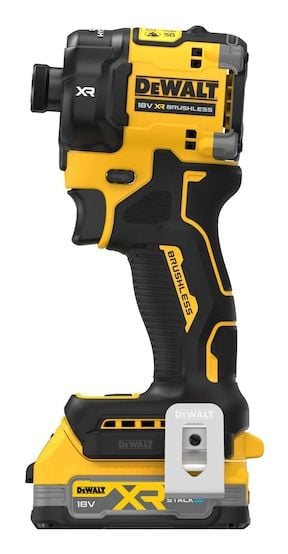 DeWALT DCF870E2T-QW, Mutterdragare, Borstlös, Svart, Gul, 1/4", 3000 RPM, 56 nm