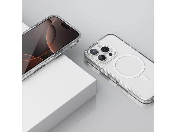 Vonmählen Transparent Case, Etui, Apple, iPhone 16 Pro, 16 cm (6.3"), Gjennomsiktig, Hvit