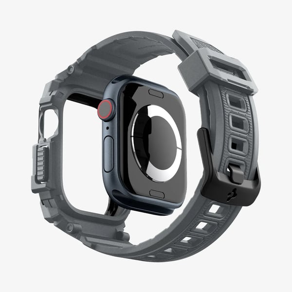 Spigen RUGGED ARMOR “PRO” Apple Watch 10 (46 mm) mørkegrå