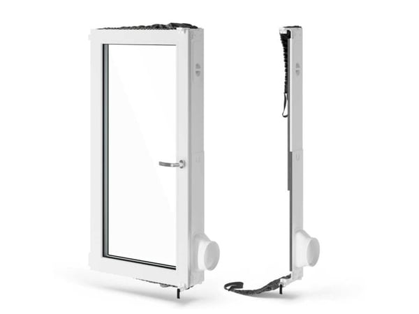 Electrolux EWKIT5 fönstertätningskit för portabel AC med 15 cm slang, vit