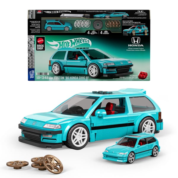Hot Wheels Brick Shop Speed Series Honda Civic EF