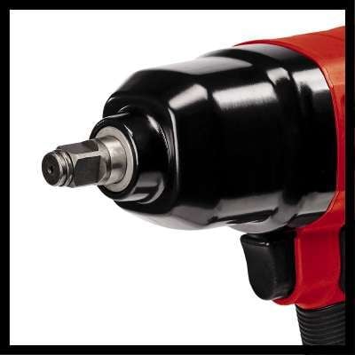 Einhell TC-PW 340 trykkluftmuttertrekker 340 Nm 7500 RPM, svart/rød