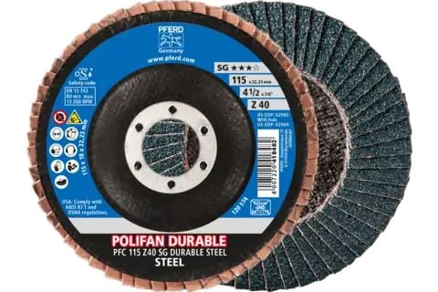 PFERD Z SG DURABLE STEEL, Terästä, 10 kpl