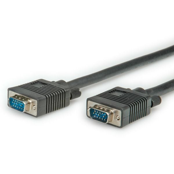 Roline - VGA-kabel - HD-15 (VGA) (hann) til HD-15 (VGA) (hann) - 6 m