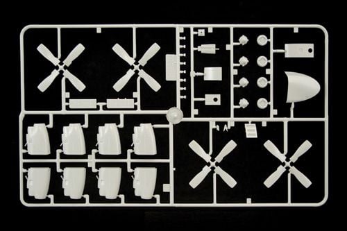 Italeri C - 130 HERCULES E/H, Pienoismallikiinteäsiipinen ilma-alus, Kokoamispakkaus, 1:72, C - 130 HERCULES E/H, Muovi, 90s