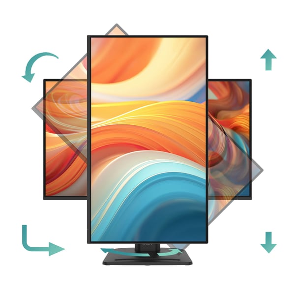 MSI PRO MP275PG E14 - LED-skjerm - 27" - 1920 x 1080 Full HD (1080p) @ 144 Hz - IPS - 300 cd/m² - 1500:1 - 1 ms - HDMI, VGA, DisplayPort - høyttalere