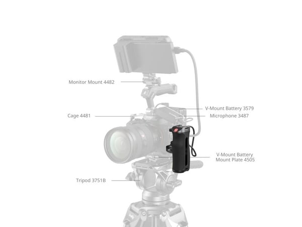 SmallRig 4928, Digitalkamera, håndgrep, Universell, Sony Alpha 7R V / Alpha 7R IV / Alpha 7R III / Alpha 7 IV / Alpha 7 III / Alpha 7S III / Alpha ...