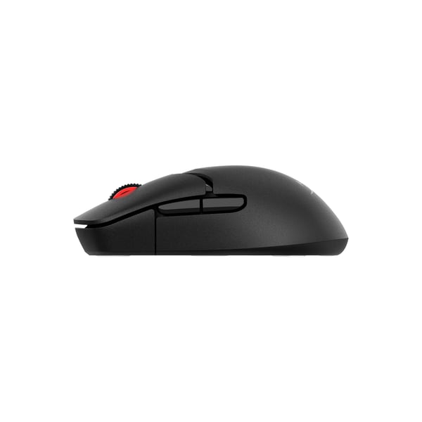 HyperX Langaton Pulsefire Saga Pro -pelihiiri (musta), Molempikätinen, Optinen, RF Wireless + Bluetooth + USB Type-C, 3200 DPI, Musta