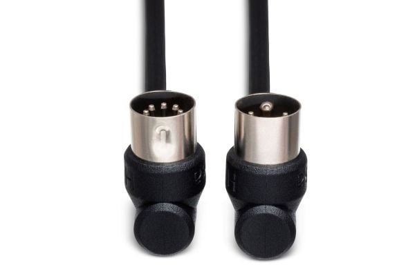 Hosa Technology MID-305RR, DIN (5-pin), Hankjønn, DIN (5-pin), Hankjønn, 1,52 m, Sort