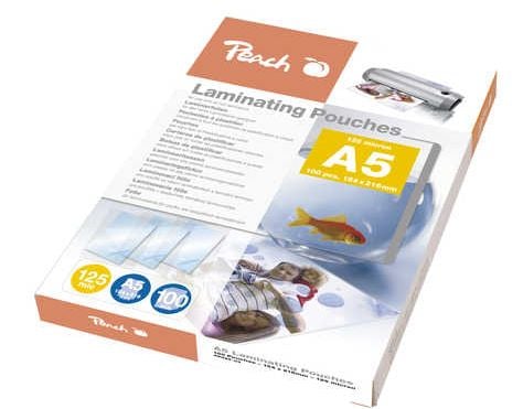 Peach 510319, Läpinäkyvä, Kiiltävä, A5, 100 kpl