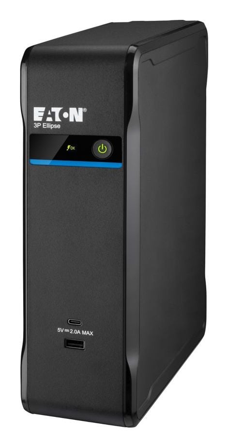 Eaton 3P900UI, Valmiustila (ilman yhteyttä), 0,9 kVA, 540 W, Vaiheittainen, 161 V, 284 V