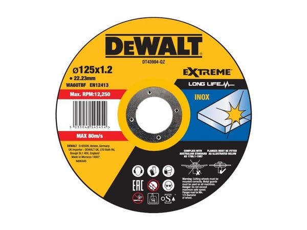 DEWALT METALLI TARGET 125x1.2mm