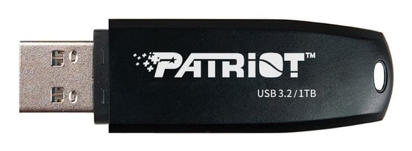 Patriot Memory Xporter Core, 1 TB, USB A-tyyppi, 3.2 Gen 1 (3.1 Gen 1), 80 MB/s, Suojus, Musta