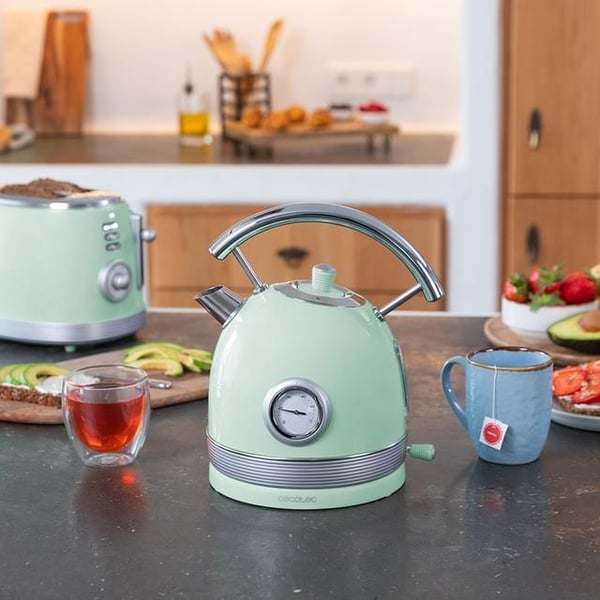 Cecotec ThermoSense 420 vannkoker Vintage grønn