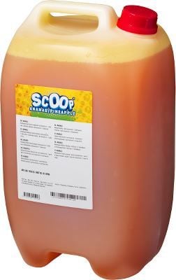 Läsk/Slush Ice, Scoop, 10 l, ananas