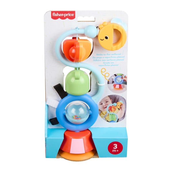 Fisher-Price -leksak med sensoriska ljud för barnstol, brickaktivitet för spädbarn från 3 månader, 0,25 År, Plast, Multifärg