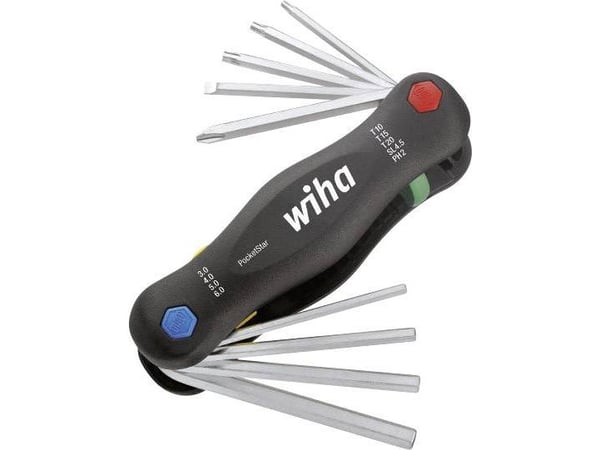 Wiha Phillips, Unbrako, Internal TORX ruuvimeisselisarja 9 kpl