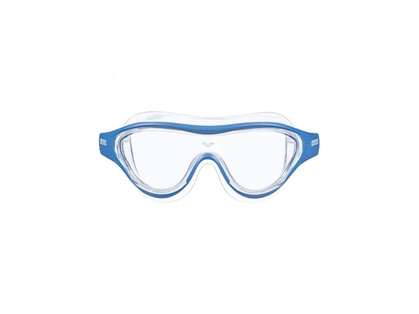 Arena 3468336363652, Unisex, Sininen, Läpinäkyvä, Polykarbonaatti, Silikoni, Läpinäkyvä, Polykarbonaatti, Valkoinen