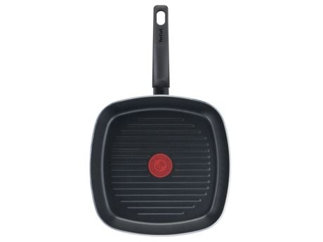 Tefal B55640, Firkant, Bradepande, Titaani, Alumiini, Thermo-Spot, Keramisk, Kaasu, Halogeeni
