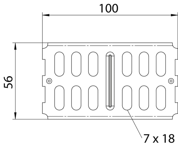 Obo Bettermann 6067654, Pitkän kaapelin liitin, Ruostumaton teräs, Ruostumaton teräs, 3,5 mm, 56 mm