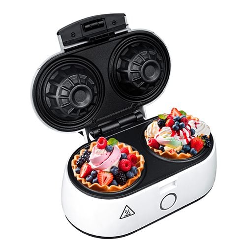 Adler , 2 vafler, Sirkel, Hvit, 0,73 m, Kraft indikator, Klar, 1000 W