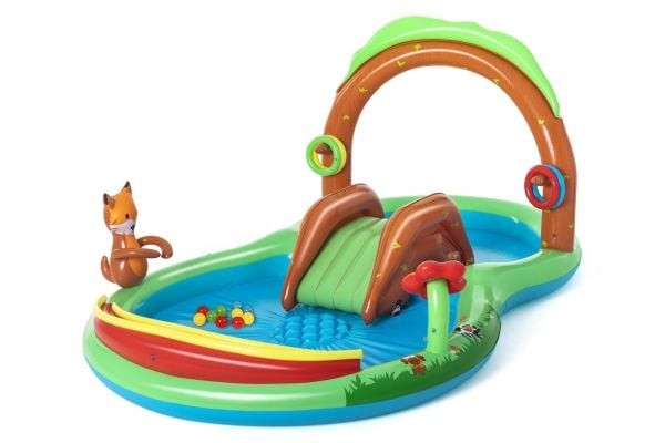 Bestway 53093, Oppblåsbart basseng, 214 l, Figur 8, 2 år, PVC, Flerfarget