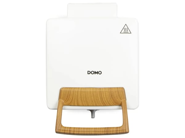 DOMO DO9274W Våffeljärn, 1400W, 2 stora våfflor, temperaturreglering