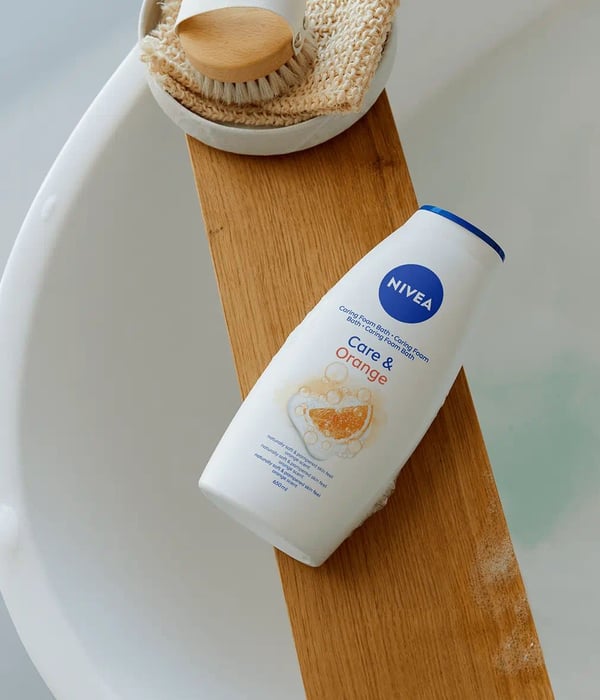 Nivea Duschgel Care Orange 650 ml
