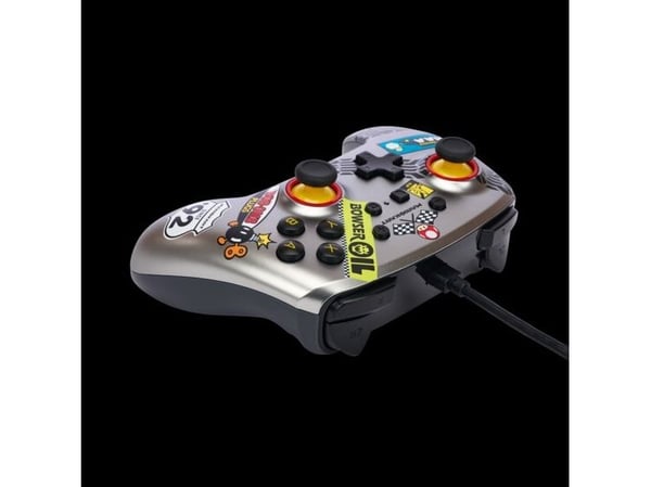 PowerA NSGP0145-01, Spelplatta, Nintendo Switch, Capture button, D-pad, Home-knapp, Analog / Digital, Kabel, USB