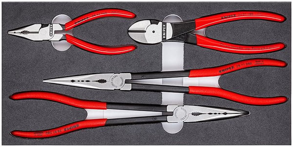 KNIPEX Automotive - Knipetangsett - 4 deler - inn bakke (en pakke 4)