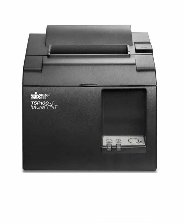 Star Micronics TSP143IIU+ kvitteringsskriver, direkte termisk 200 mm/s, mørkegrå