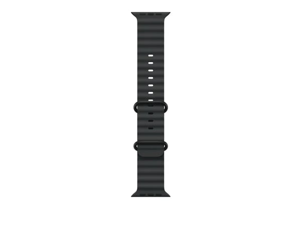 Apple MYPD3ZM/A Ocean Band-armband till Watch Ultra, 49 mm, svart titanfinish