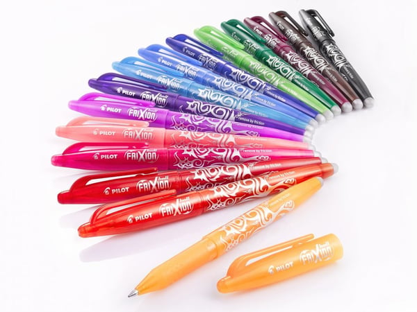 Pilot FriXion Ball - Rulleballpenn - ikke-permanent - fiolett - gelblekk - 0.7 mm - fin - med viskelær