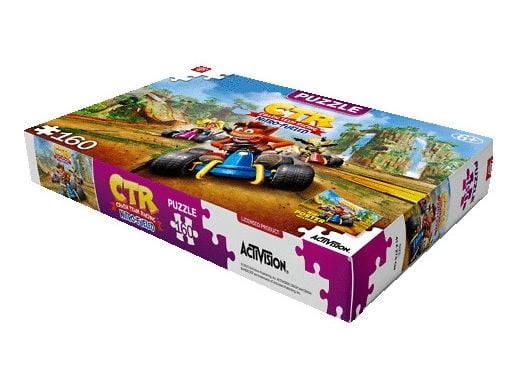Cenega Kids Puzzle: Crash Team Racing Nitro-Fueled, 160 stykker, Video spill, 6 år