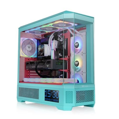Thermaltake View 600 TG datorchassi ATX CA-11H-00FLWN-00, Mint Strawberry