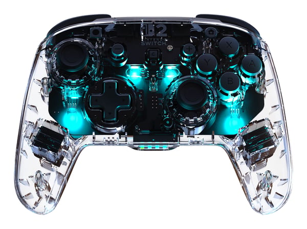 Turtle Beach TBC-8104-95, Spelplatta, Nintendo Switch, Nintendo Switch 2, Nintendo Switch Lite, Nintendo Switch OLED, Tillbaka-knapp, D-pad, Röd/Gr...