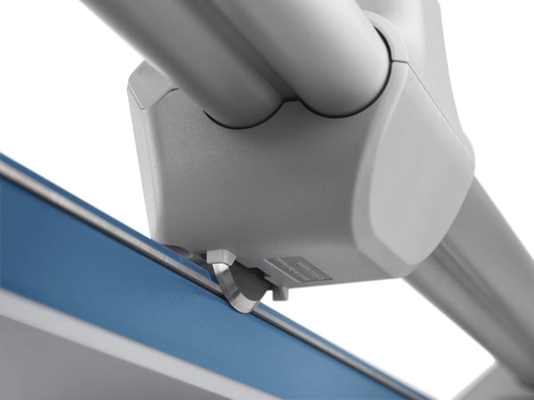 Dahle 558, 0,6 mm, 6 ark, 130 cm, Automatisk klemme, Rustfritt stål, A0