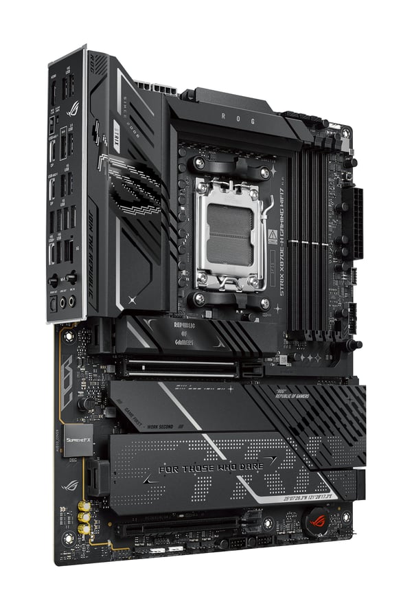ASUS ROG STRIX X870E-H GAMING WIFI7 moderkort X870E AM5 ATX DDR5