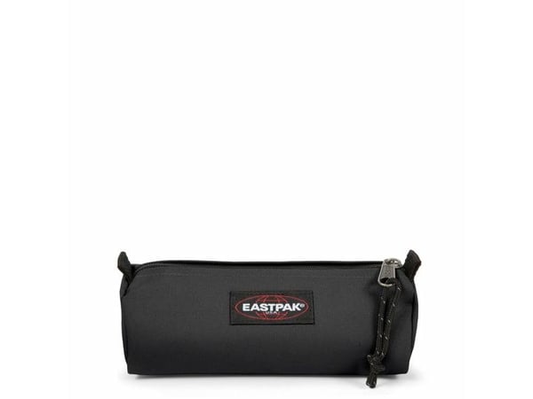 Eastpak Round, Mjukt pennfack, Nylon, Svart, Monokromatiskt, Dragkedja, Alla