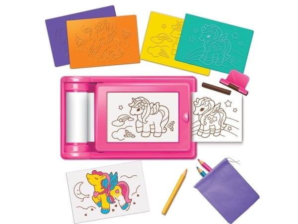 4M KidzMaker DIY-pakkaus Art Studio Yksisarviset
