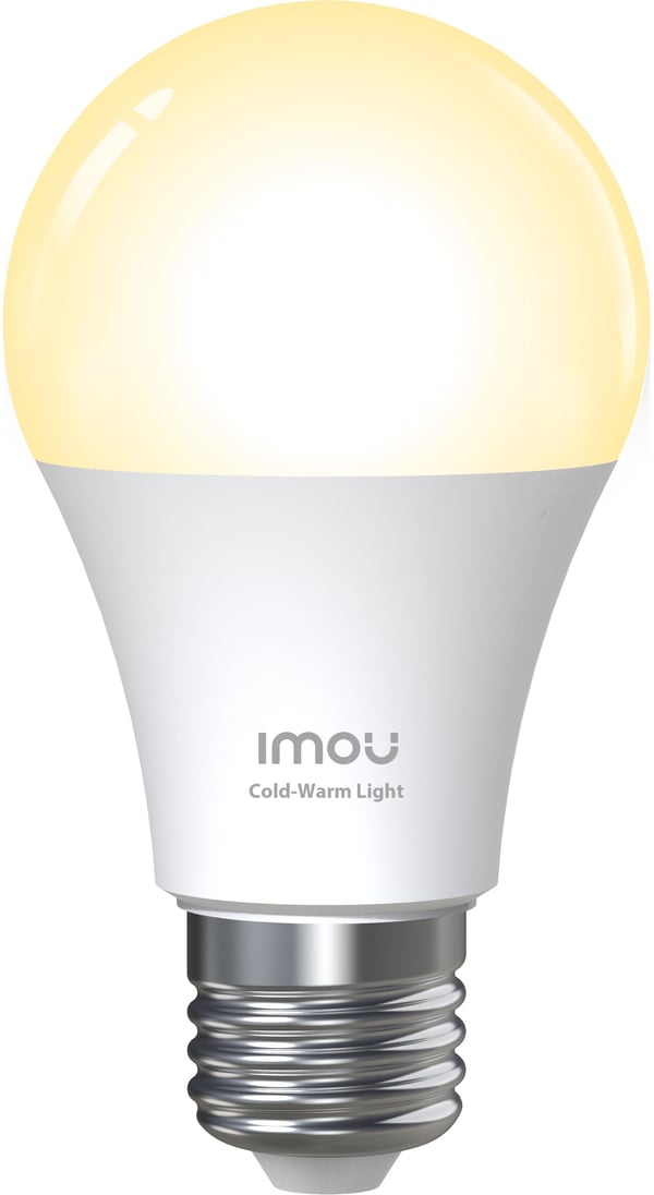 Imou CL2B, Smart glödlampa, Wi-Fi/Bluetooth, Vit, LED, E27, A60